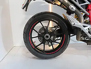 Used 2009 Ducati Hypermotard 1100 White - Interior and Exterior details 2