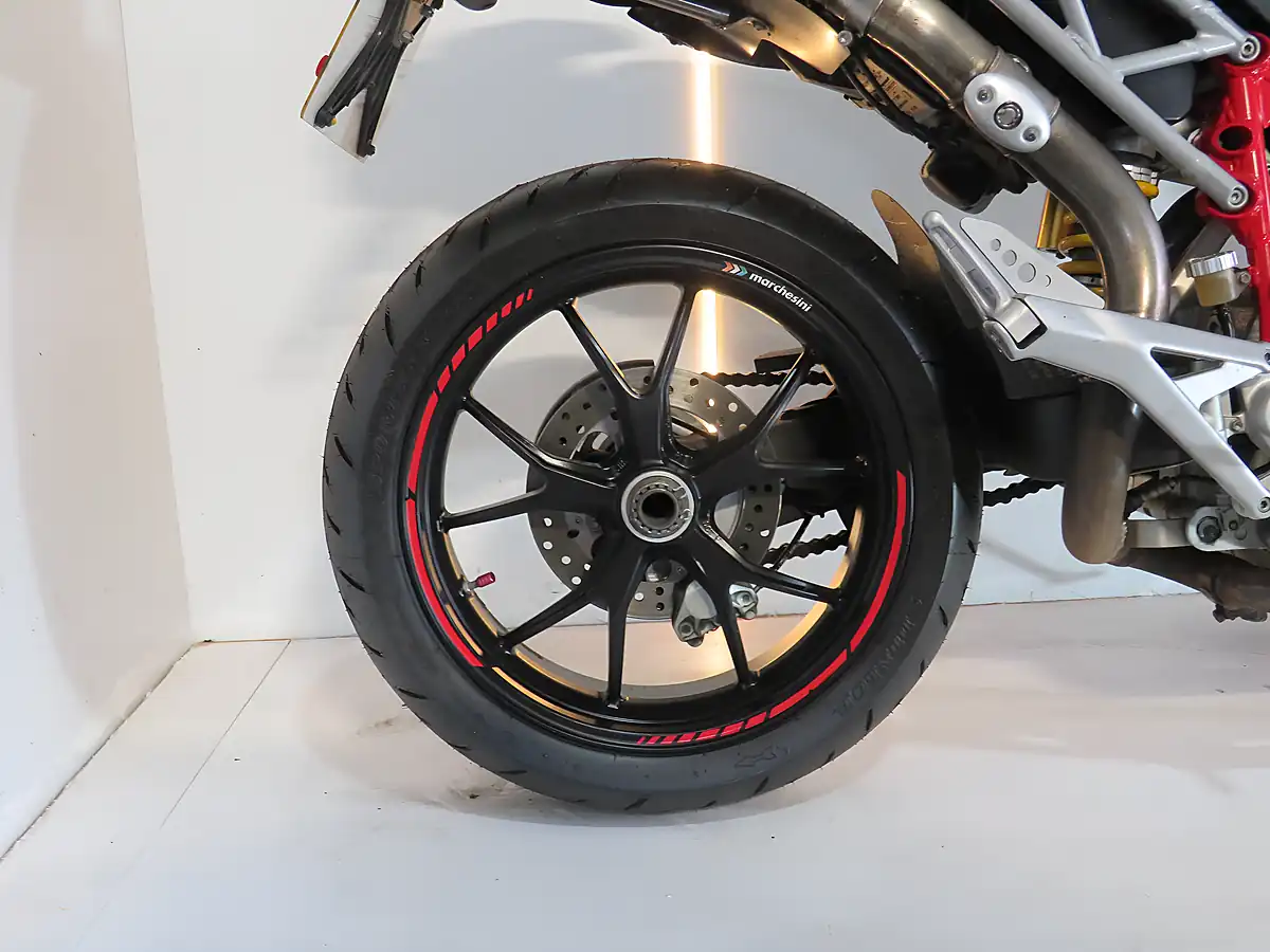 Used 2009 Ducati Hypermotard 1100 White - Interior and Exterior details 2