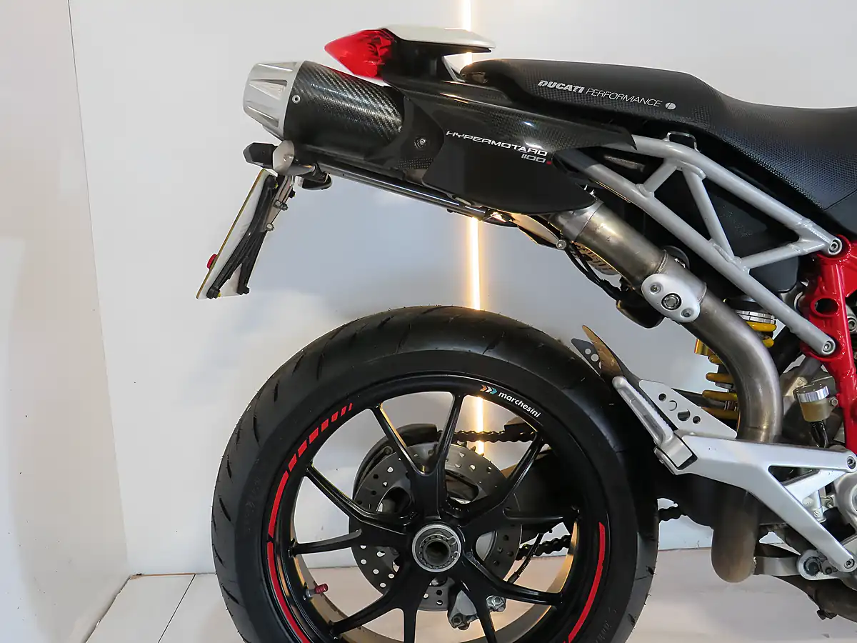 Used 2009 Ducati Hypermotard 1100 White - Interior and Exterior details 3