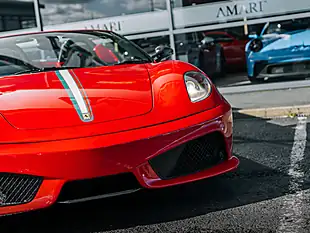 Used 2009 Ferrari F430 Scuderia Spider 16M Rosso Corsa - Interior and Exterior details 19