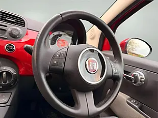 Used 2009 Fiat 500 Lounge Red - Interior and Exterior details 15