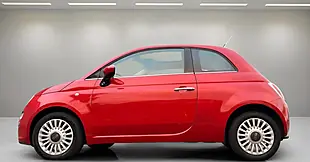 Used 2009 Fiat 500 Lounge Red - Interior and Exterior details 7