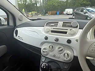 Used 2009 Fiat 500 Lounge White - Interior and Exterior details 18