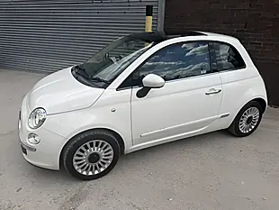 Used 2009 Fiat 500 Lounge White - Interior and Exterior details 6