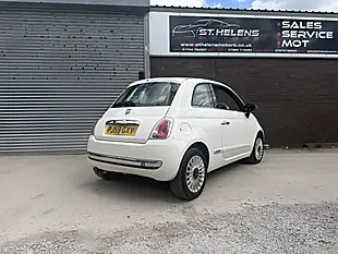 Used 2009 Fiat 500 Lounge White - Interior and Exterior details 9