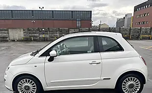 Used 2009 Fiat 500 Lounge White - Interior and Exterior details 7