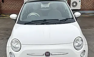 Used 2009 Fiat 500 Lounge White - Interior and Exterior details 9