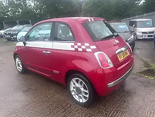 Used 2009 Fiat 500 Pop Red - Interior and Exterior details 10