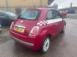 Used 2009 Fiat 500 Pop Red - Interior and Exterior details 2
