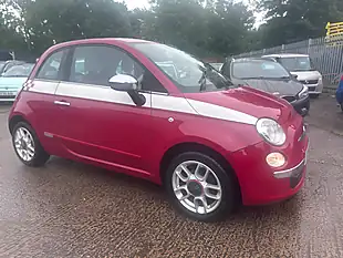 Used 2009 Fiat 500 Pop Red - Interior and Exterior details 3