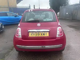 Used 2009 Fiat 500 Pop Red - Interior and Exterior details 4