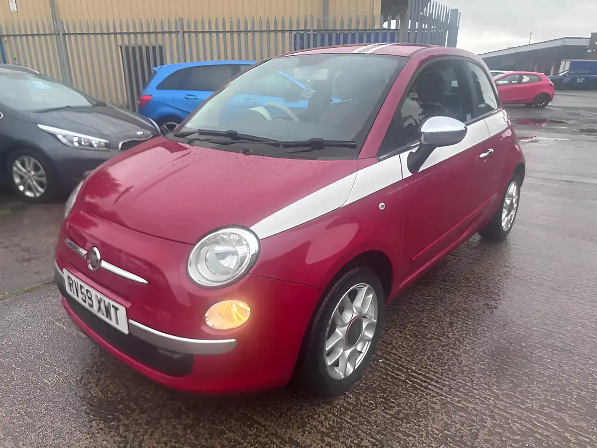 Used 2009 Fiat 500 Pop Red - Interior and Exterior details 5