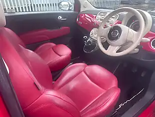 Used 2009 Fiat 500 Pop Red - Interior and Exterior details 6