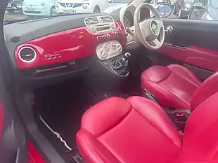 Used 2009 Fiat 500 Pop Red - Interior and Exterior details 7