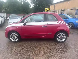 Used 2009 Fiat 500 Pop Red - Interior and Exterior details 8