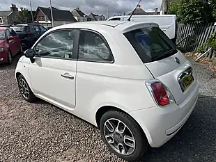 Used 2009 Fiat 500 Pop White - Interior and Exterior details 10