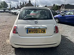 Used 2009 Fiat 500 Pop White - Interior and Exterior details 11