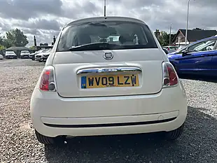 Used 2009 Fiat 500 Pop White - Interior and Exterior details 12