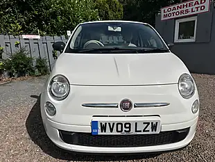 Used 2009 Fiat 500 Pop White - Interior and Exterior details 3