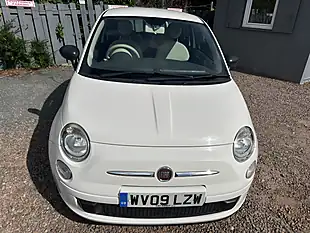 Used 2009 Fiat 500 Pop White - Interior and Exterior details 4