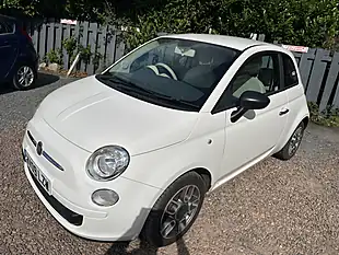 Used 2009 Fiat 500 Pop White - Interior and Exterior details 5