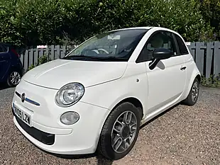 Used 2009 Fiat 500 Pop White - Interior and Exterior details 6