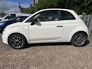 Used 2009 Fiat 500 Pop White - Interior and Exterior details 8