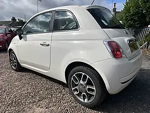 Used 2009 Fiat 500 Pop White - Interior and Exterior details 9