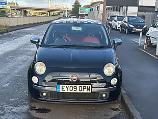 Used 2009 Fiat 500 Sport Black - Interior and Exterior details 2