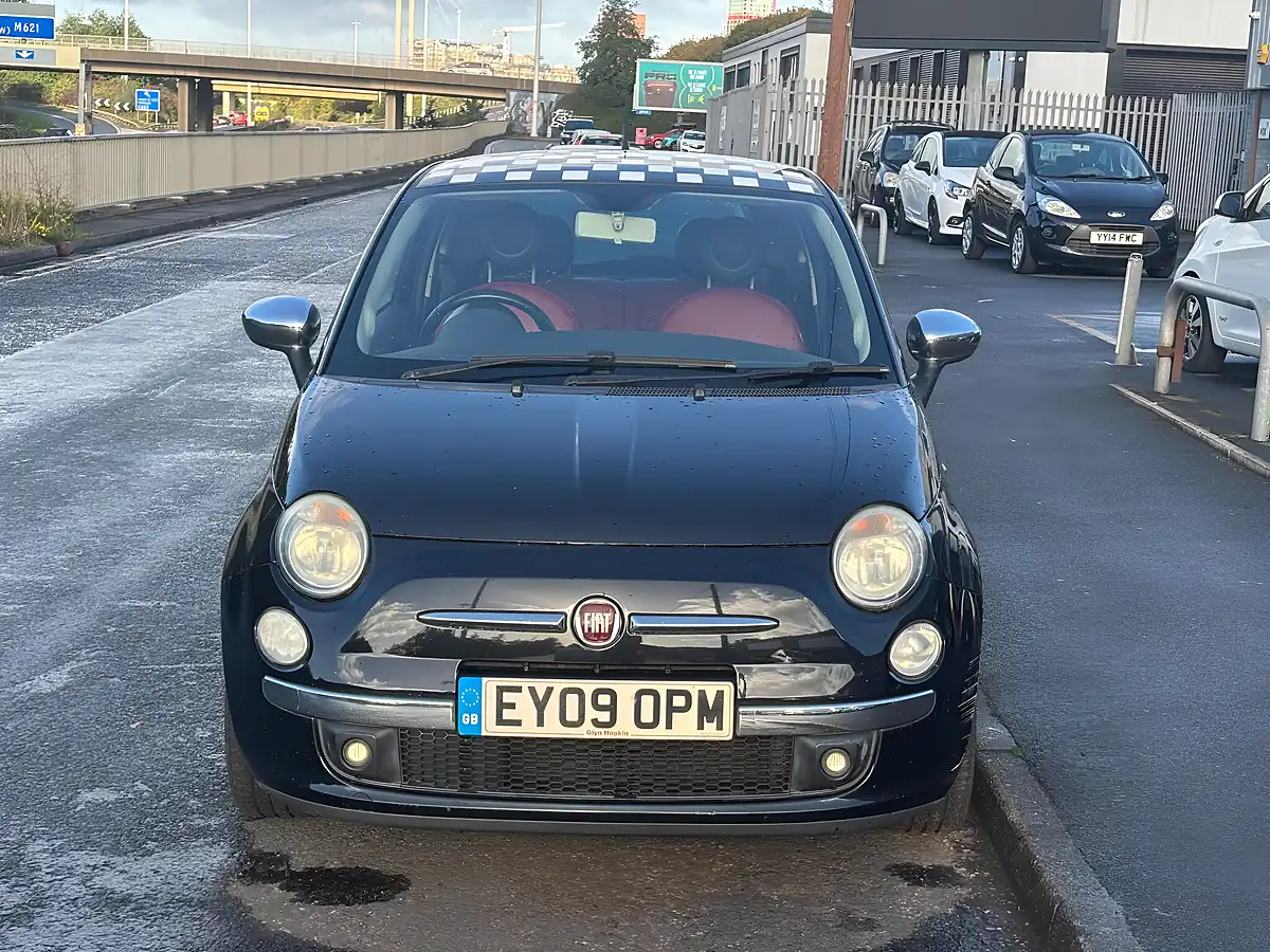 Used 2009 Fiat 500 Sport Black - Interior and Exterior details 2