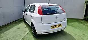 Used 2009 Fiat Grande Punto Active 77 White - Interior and Exterior details 10