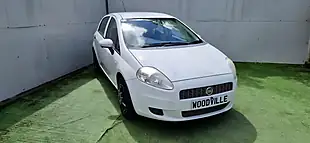 Used 2009 Fiat Grande Punto Active 77 White - Interior and Exterior details 3