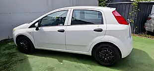 Used 2009 Fiat Grande Punto Active 77 White - Interior and Exterior details 5