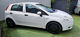 Used 2009 Fiat Grande Punto Active 77 White - Interior and Exterior details 6