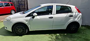 Used 2009 Fiat Grande Punto Active 77 White - Interior and Exterior details 7