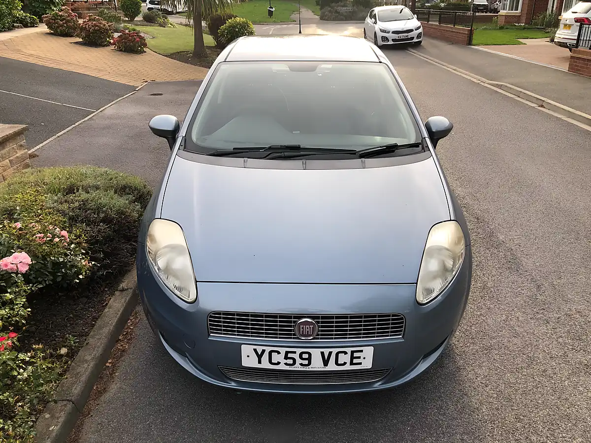 Used 2009 Fiat Grande Punto Active Blue - Front View