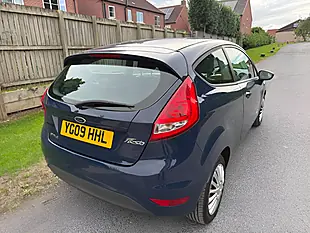 Used 2009 Ford Fiesta Style Blue - Interior and Exterior details 5