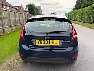 Used 2009 Ford Fiesta Style Blue - Interior and Exterior details 6