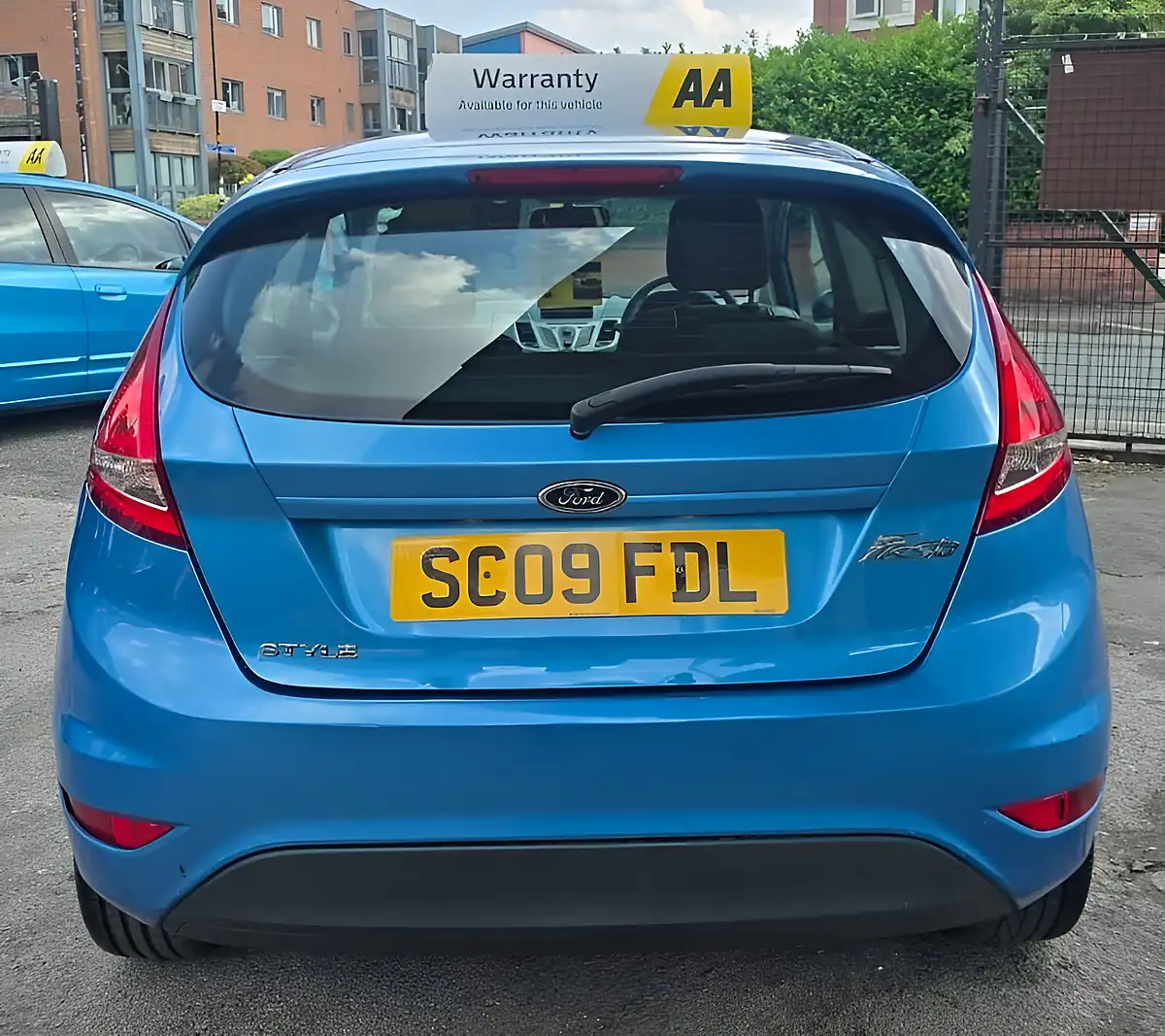 Used 2009 Ford Fiesta Style Blue - Interior and Exterior details 10