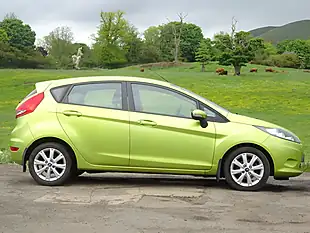Used 2009 Ford Fiesta Style + Green - Interior and Exterior details 11