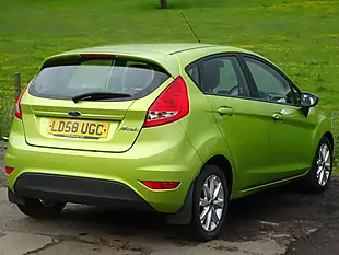 Used 2009 Ford Fiesta Style + Green - Interior and Exterior details 14