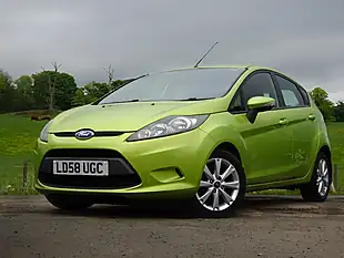 Used 2009 Ford Fiesta Style + Green - Interior and Exterior details 8