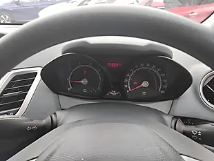 Used 2009 Ford Fiesta Style Red - Interior and Exterior details 13