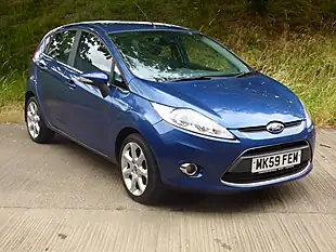 Used 2009 Ford Fiesta Titanium Blue - Interior and Exterior details 4