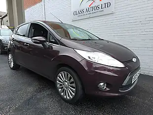 Used 2009 Ford Fiesta Titanium Red - Interior and Exterior details 2