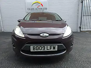 Used 2009 Ford Fiesta Titanium Red - Interior and Exterior details 3