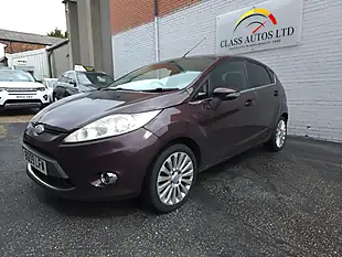 Used 2009 Ford Fiesta Titanium Red - Interior and Exterior details 4