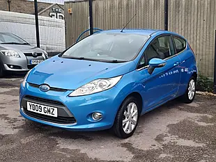 Used 2009 Ford Fiesta Zetec Blue - Interior and Exterior details 3