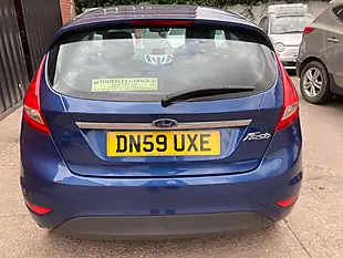Used 2009 Ford Fiesta Zetec Blue - Interior and Exterior details 5