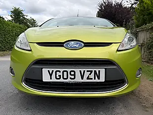 Used 2009 Ford Fiesta Zetec Green - Interior and Exterior details 2